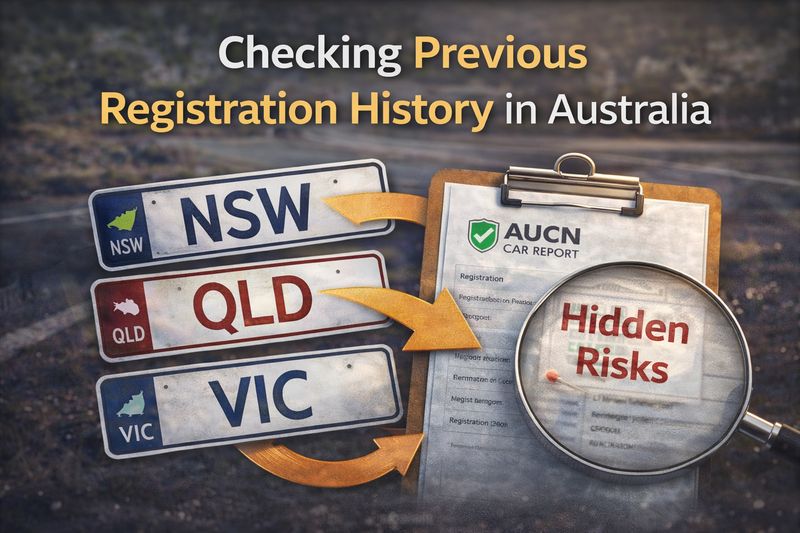 How to Check a Car's Previous Registration History in Australia (Interstate Moves & Hidden Risks)