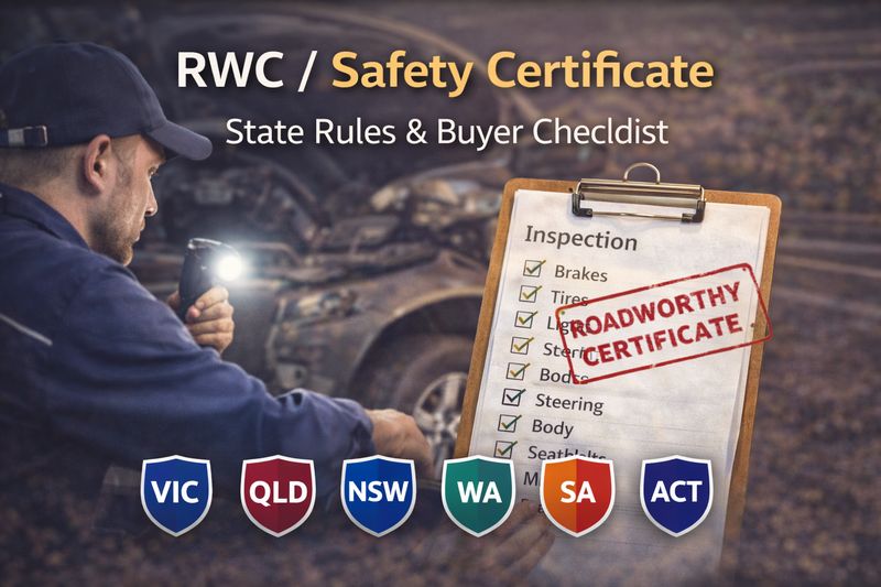 Roadworthy Certificate (RWC) Explained: State Rules & Buyer Checklist in Australia