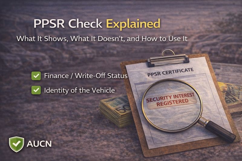 PPSR Check Explained: What It Shows, What It Doesn't, and How Australian Buyers Should Use It